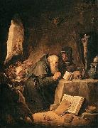 The Temptation of St Anthony    David Teniers